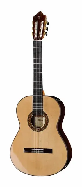 Alhambra 9PA w/Case su sfondo neutro
