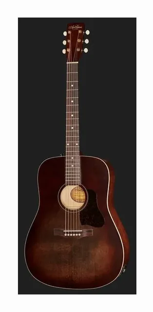 Art & Lutherie Americana Bourbon Burst Presys, buca e rosetta, scatto 2