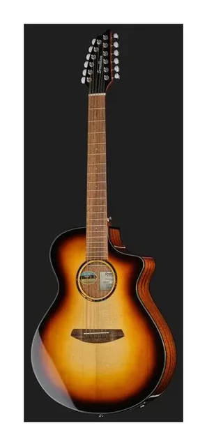 Breedlove Discovery S Conc 12-St CE EB, tastiera e capotasto, scatto 2