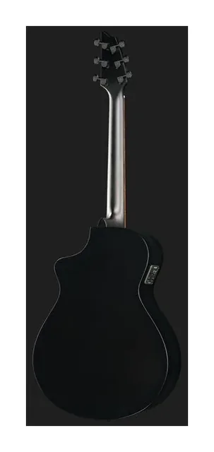 Breedlove Discovery S Concert CE BS, buca e rosetta, scatto 3