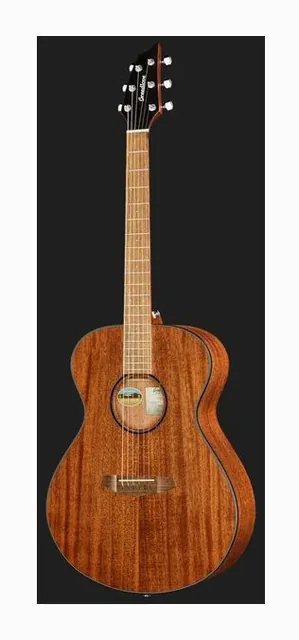 Breedlove Discovery S Concert Mahogany, buca e rosetta, scatto 2