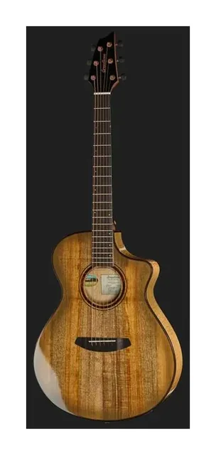 Breedlove Pursuit Exotic S Concert CE SG, tastiera e capotasto, scatto 2