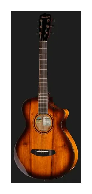 Breedlove Pursuit Exotic S Concertina CE, buca e rosetta, scatto 2