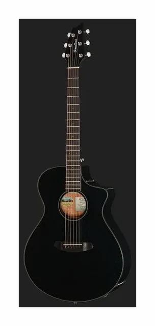 Breedlove Rainforest S Concert CE MB, buca e rosetta, scatto 2