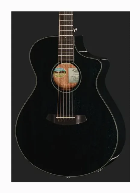 Breedlove Rainforest S Concert CE MB, buca e rosetta, scatto 4