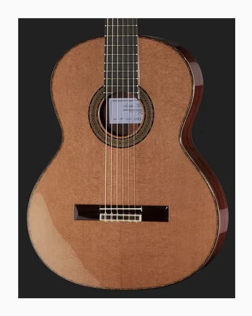 Amalio Burguet 2M Cedar w/Case, fondo e fasce, scatto 4