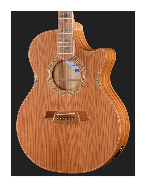 Cole Clark AN3EC-RDCL-AE, buca e rosetta, scatto 4