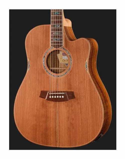 Cole Clark FL3EC-RDBL-AE, buca e rosetta, scatto 4