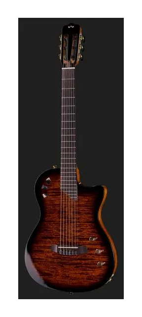 Cordoba Stage Guitar Edge Burst w/Bag, ponte e cordiera, scatto 2