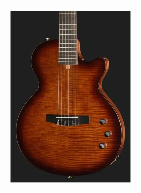 Cort Sunset Nylectric DLX, paletta a finestre e meccaniche, scatto 4