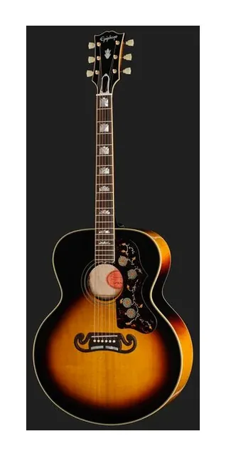 Epiphone 1957 SJ-200 Rei. VS IBC, buca e rosetta, scatto 2