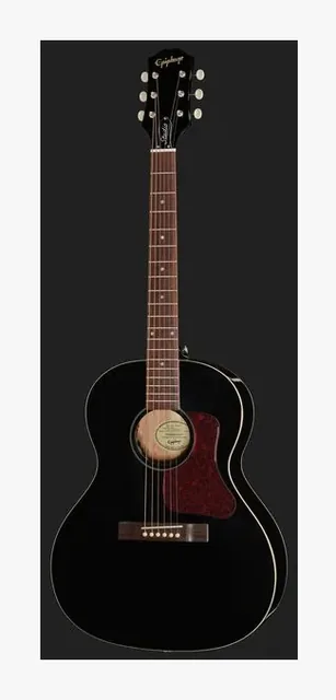 Epiphone Blues King Studio Ebony, buca e rosetta, scatto 2