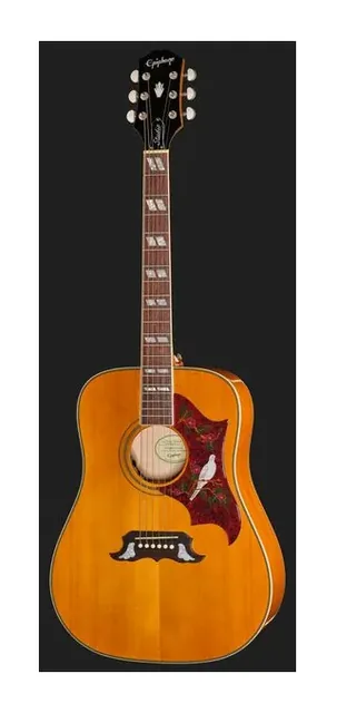 Epiphone Dove Studio Nat, cassa vista di fronte, scatto 2