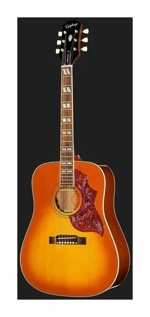 Epiphone Hummingbird Standard CS, cassa vista di fronte, scatto 2