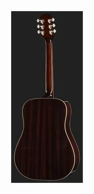 Epiphone Hummingbird Studio AN LH, tastiera e capotasto, scatto 3
