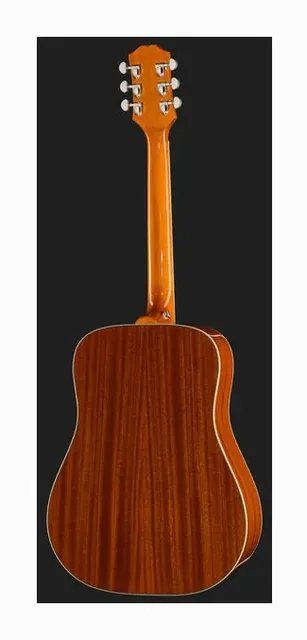 Epiphone Hummingbird Studio HCS LH, fondo e fasce, scatto 3