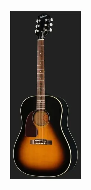 Epiphone J-45 Standard Vintage SB LH, fondo e fasce, scatto 2
