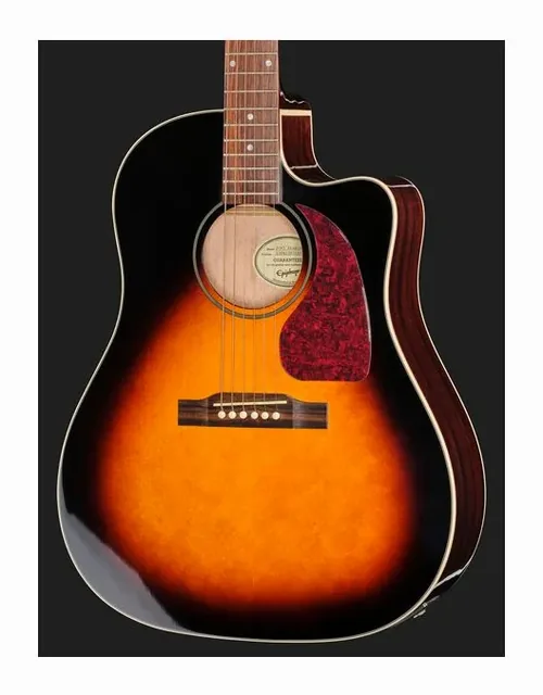 Epiphone J-45 Studio EC VS, paletta e meccaniche, scatto 4