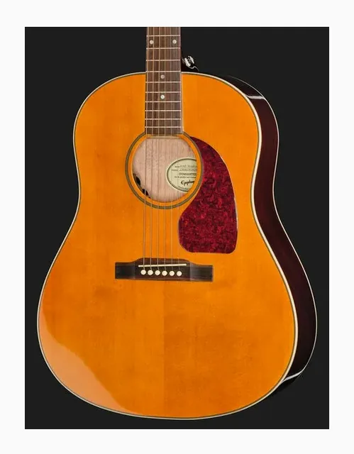 Epiphone J-45 Studio Natural, buca e rosetta, scatto 4