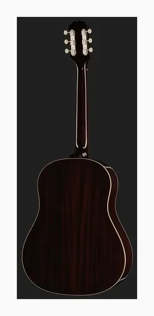 Epiphone J-45 Studio VS LH, buca e rosetta, scatto 3