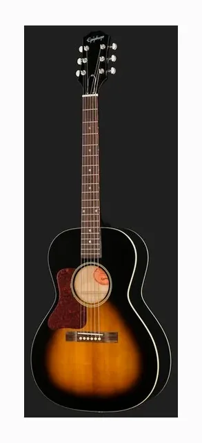 Epiphone L-00 Standard VS LH, buca e rosetta, scatto 2
