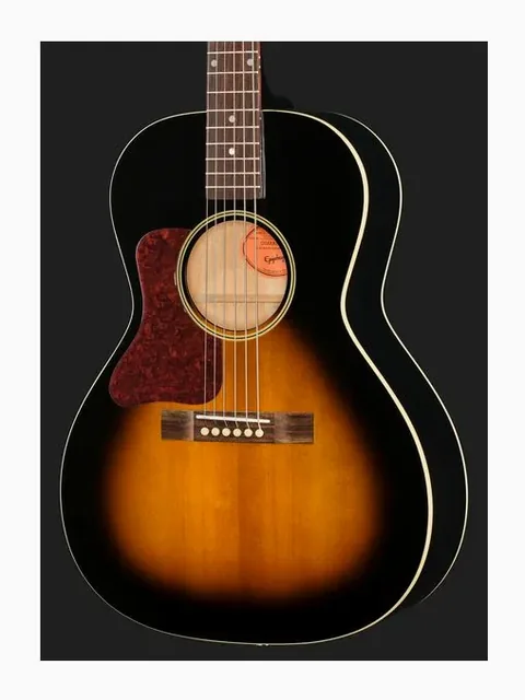 Epiphone L-00 Standard VS LH, buca e rosetta, scatto 4