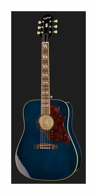 Epiphone Miranda Lambert Bluebird, buca e rosetta, scatto 2