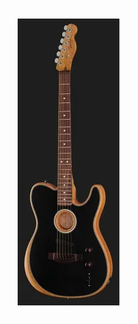 Fender Acoustasonic Player Tele BB, ponte e selletta, scatto 2
