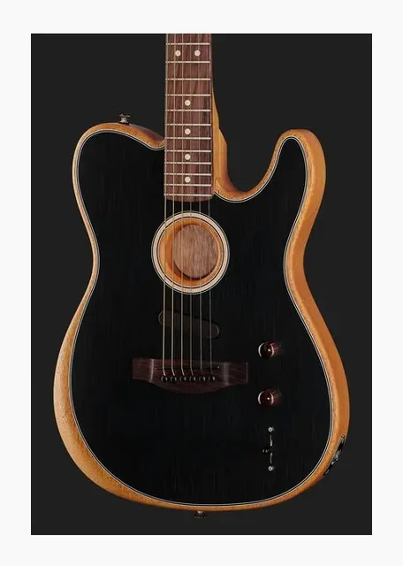 Fender Acoustasonic Player Tele BB, tastiera e capotasto, scatto 4