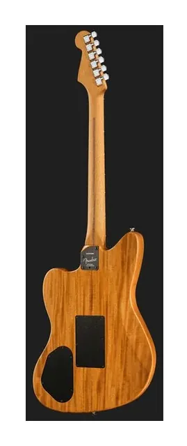 Fender AM Acoustasonic Jazzm. Mah NAT, tastiera e capotasto, scatto 3