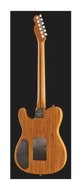 Fender AM Acoustasonic Tele Mah BB, cassa vista di fronte, scatto 3