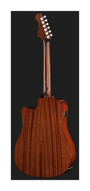 Fender CA DLX Redondo CE BLK, cassa vista di fronte, scatto 3
