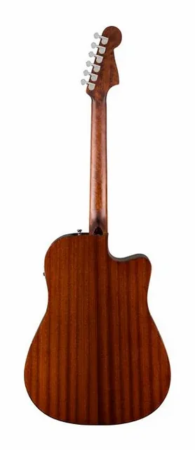 Fender CA DLX Redondo CE LH NAT, tastiera e capotasto, scatto 3