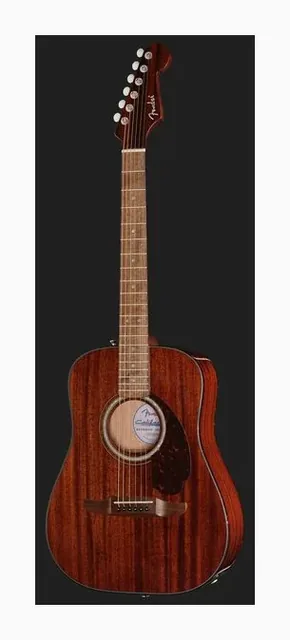 Fender CA DLX Redondo Jr. E NAT, cassa vista di fronte, scatto 2