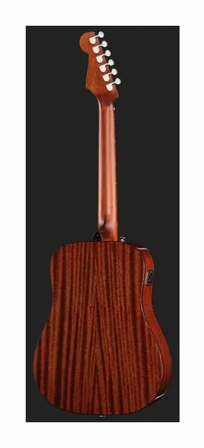 Fender CA DLX Redondo Jr. E NAT, buca e rosetta, scatto 3