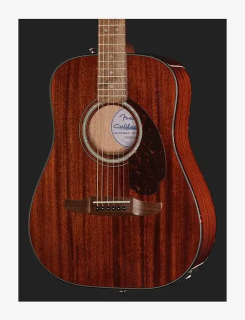 Fender CA DLX Redondo Jr. E NAT, paletta e meccaniche, scatto 4