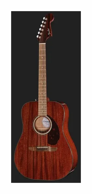 Fender CA DLX Redondo NAT, buca e rosetta, scatto 2