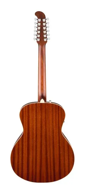 Fender CA DLX Villager E BLK, ponte e selletta, scatto 3