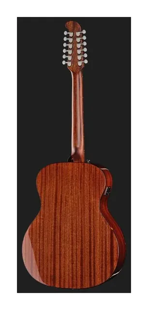 Fender CA DLX Villager E HSB, tastiera e capotasto, scatto 3