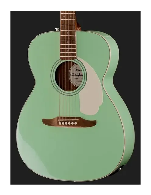 Fender CA STD Monterey E IPG SFG, tastiera e capotasto, scatto 4