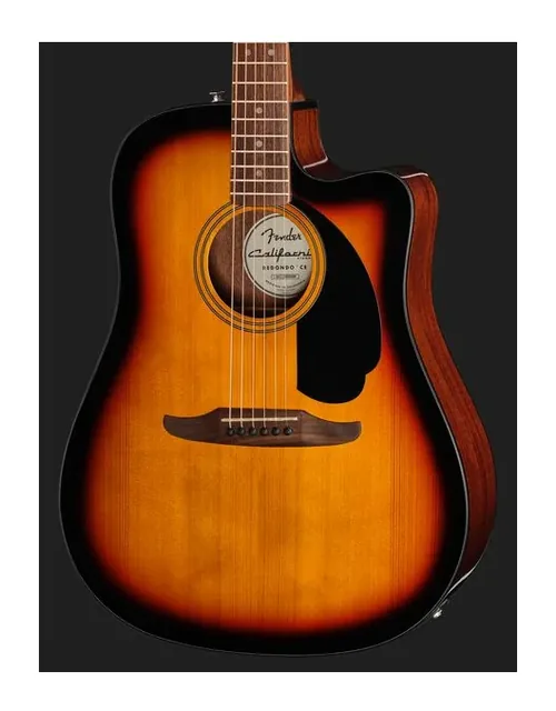 Fender CA STD Redondo CE BPG 3TS, cassa vista di fronte, scatto 4