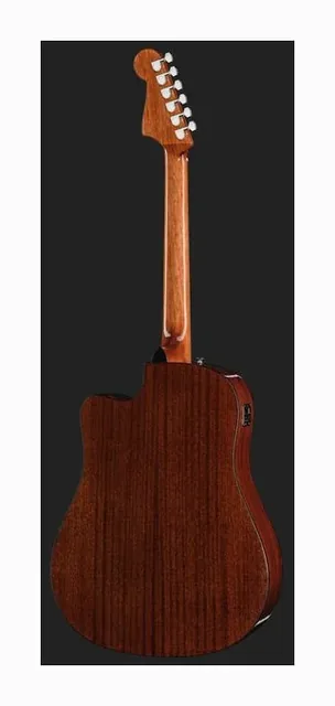 Fender CA STD Redondo CE BPG NAT, ponte e selletta, scatto 3