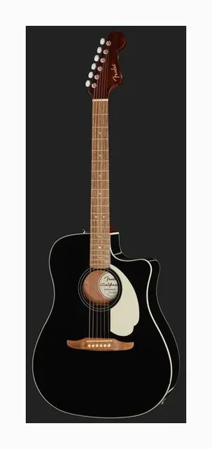 Fender CA STD Redondo CE IPG BLK, ponte e selletta, scatto 2