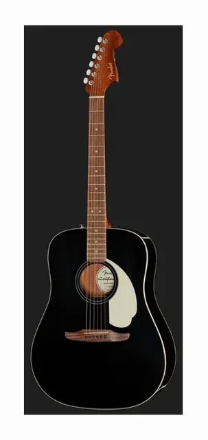 Fender CA STD Redondo IPG BLK, cassa vista di fronte, scatto 2