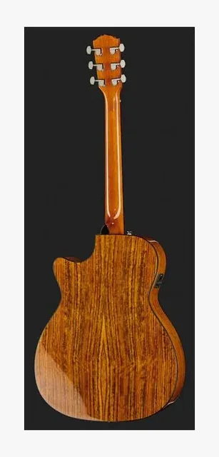 Fender CC-140SCE Natural, ponte e selletta, scatto 3