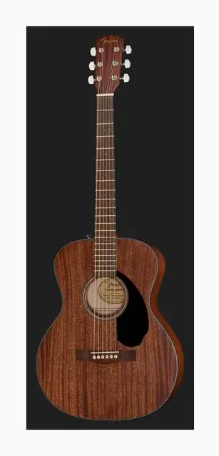 Fender CC-60S All Mahogany, tastiera e capotasto, scatto 2