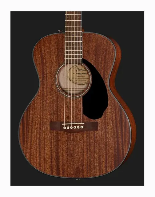 Fender CC-60S All Mahogany, ponte e selletta, scatto 4