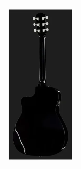 Fender CC-60SCE Blk WN m/Bag, cassa vista di fronte, scatto 2