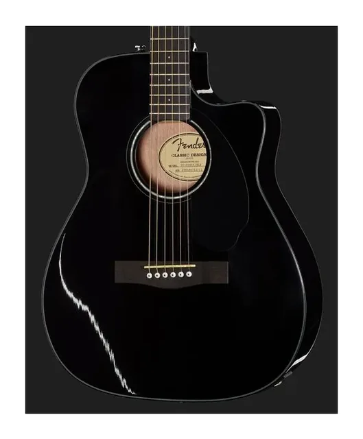 Fender CC-60SCE Blk WN m/Bag, ponte e selletta, scatto 3