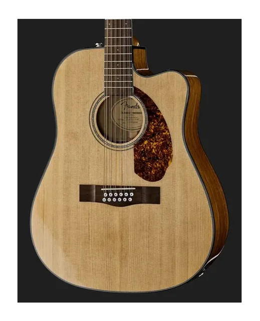 Fender CD-140SCE-12 WA Nat, cassa vista di fronte, scatto 4